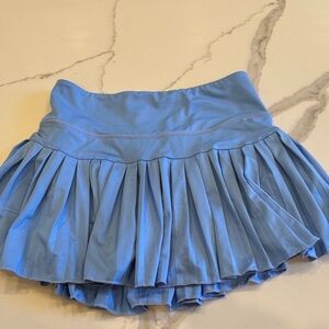 Chic Blue Women's Skater Skirt